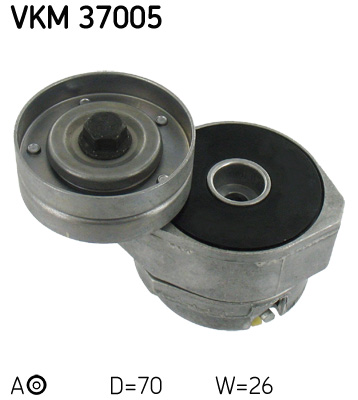 Belt Tensioner, V-ribbed belt - VKM 37005 SKF